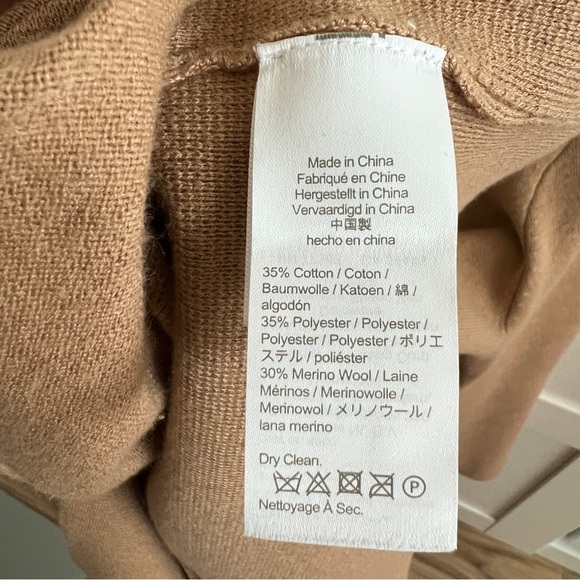 J.Crew Cecile relaxed sweater blazer. XS, Camel - Picture 3 of 7